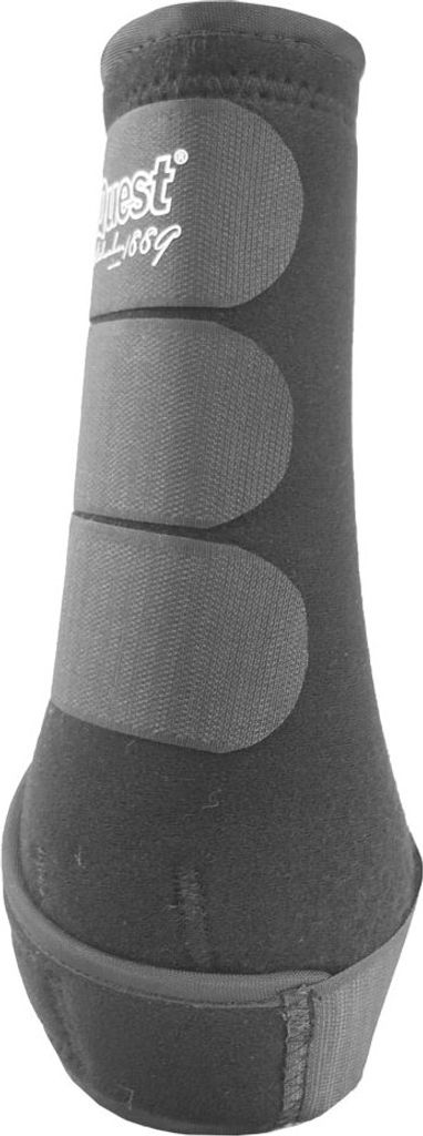 EQuest Kugelgelenk-Beinschutz, 2er-Set, schwarz, S - Schützt das Pferdebein