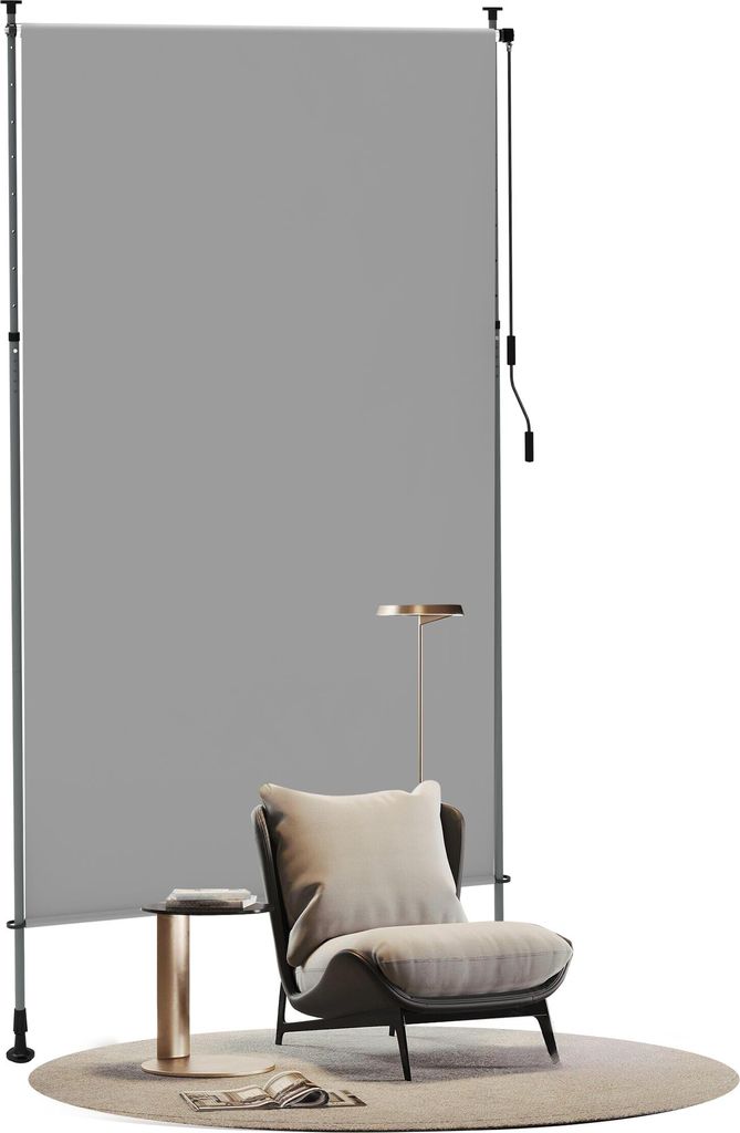 UISEBRT Klemmmarkise 150 × 310 cm Vertikalmarkise Produktbild 