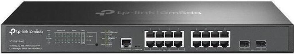 Multi-Gigabit 16-Port 2.5G L2+ PoE Switch mit SFP+ und Cloud