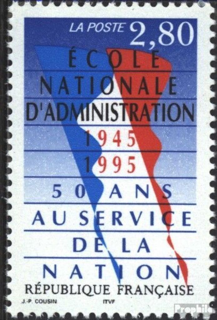 Briefmarken Frankreich 1995 Mi 3113 (kompl.Ausg.) postfrisch Verwaltungshochschule