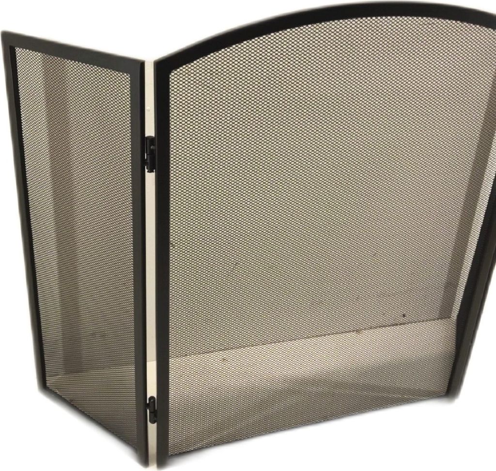 relaxdays Funkenschutzgitter schwarz Produktbild 11