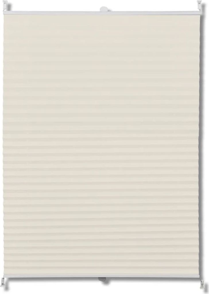 Plissee Faltrollo Rollo Plisseerollo 110x150cm Creme