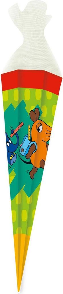 Schultüte / Zuckertüte / 85cm / eckig / "Die Maus" Produktbild 