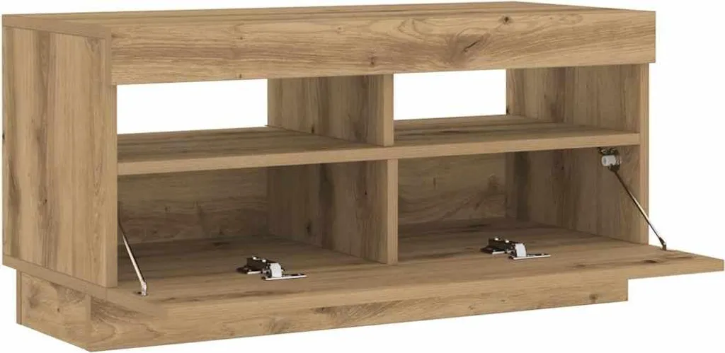 vidaXL Supporto TV LED 80x35x40 cm Rovere Artisan | Specifiche Tecniche - 7