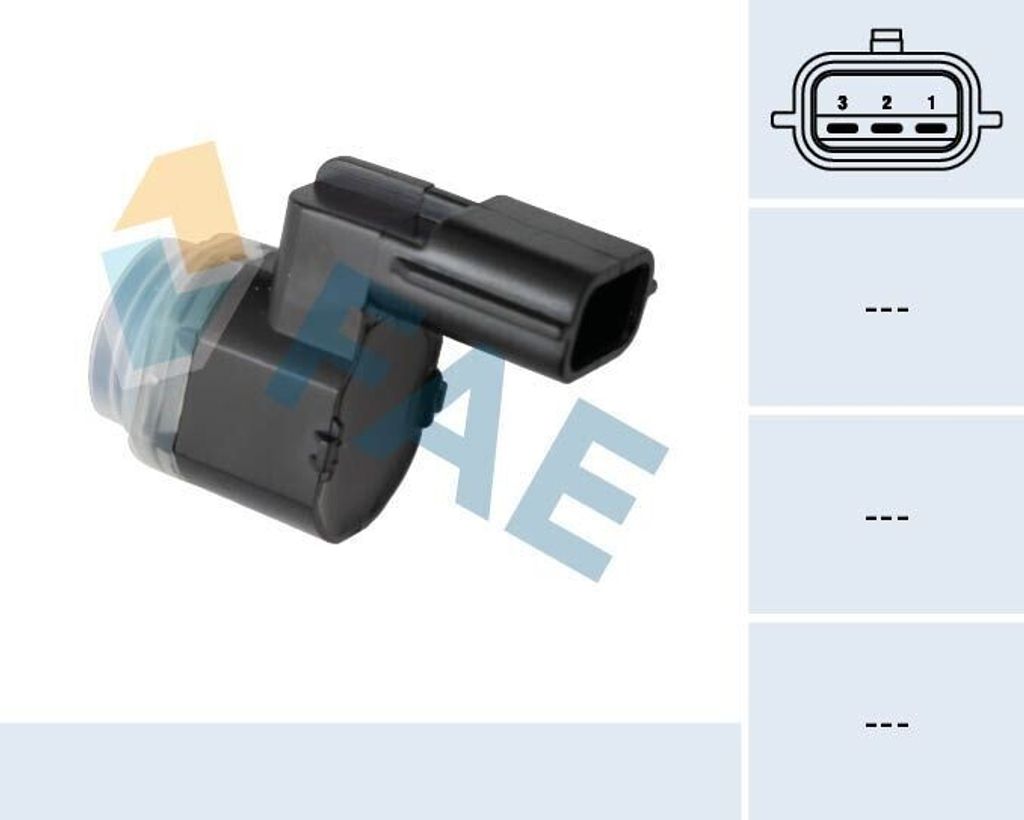 FAE 66050 Einparkhilfe Parksensor passend für MERCEDES-BENZ CITAN Kasten (415) Citan Kombi / Tourer (415) CITAN Mixto (415) für OPEL Vivaro B Combi