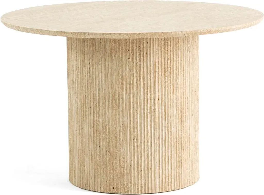 Table ronde 120 cm pour cuisine et bureau design moderne CLAUDIO