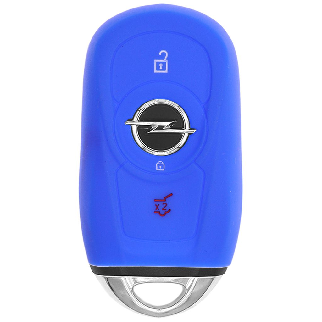 Opel Schlüssel Hülle Blau 