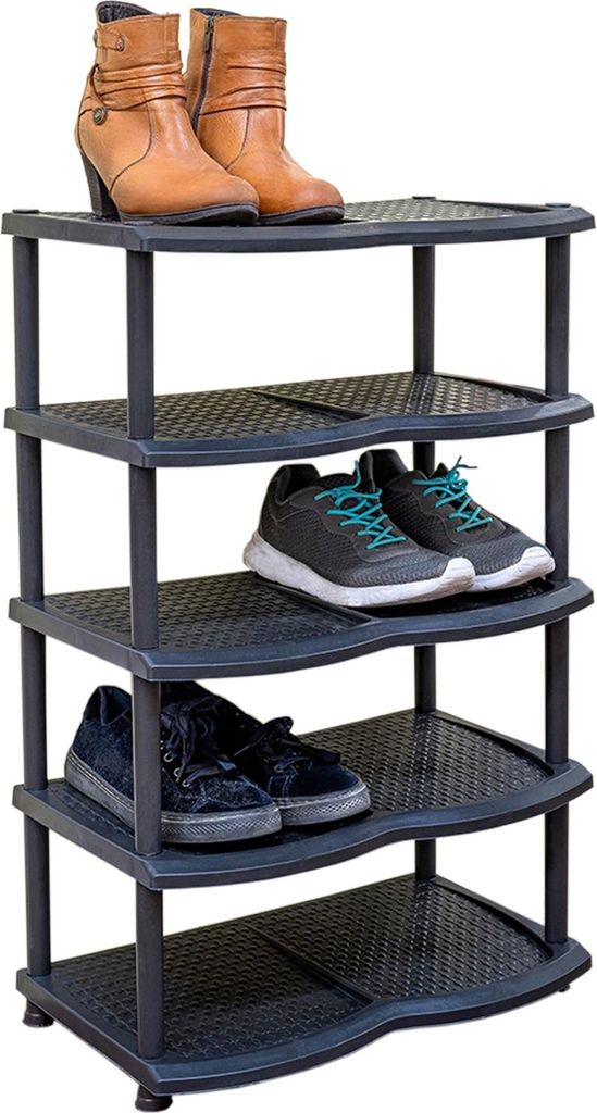 Schuhregal 5 Etagen für 10 Paar Schuhe Produktbild 