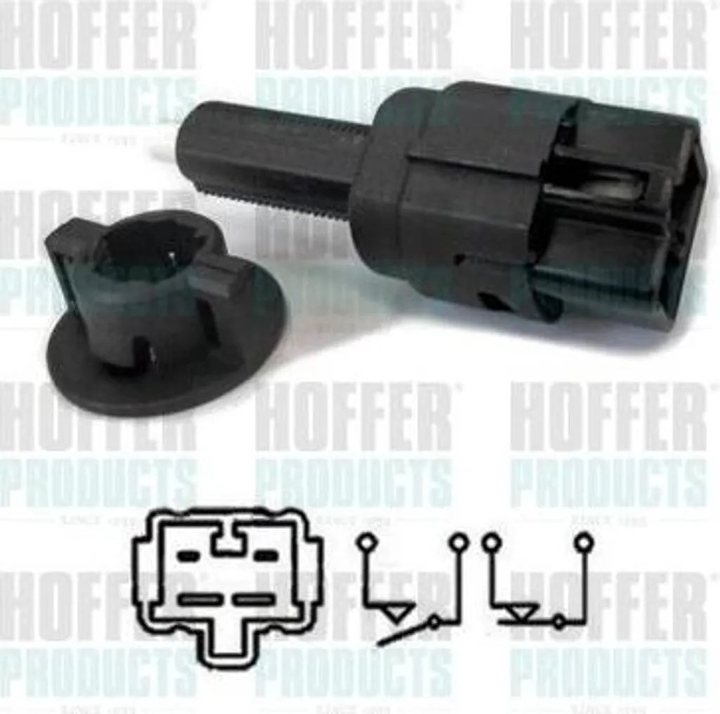 Interruttore Stop HOFFER 3500107 | Sostituisce Honda 36750-S5A-J01 / 36750SJA003 - 1