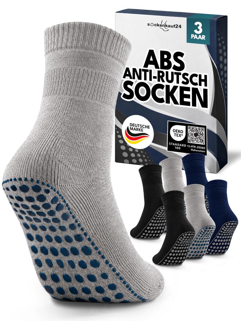 Skarpety ABS dla mężczyzn i kobiet, antypoślizgowe, Zdjęcie produktu 