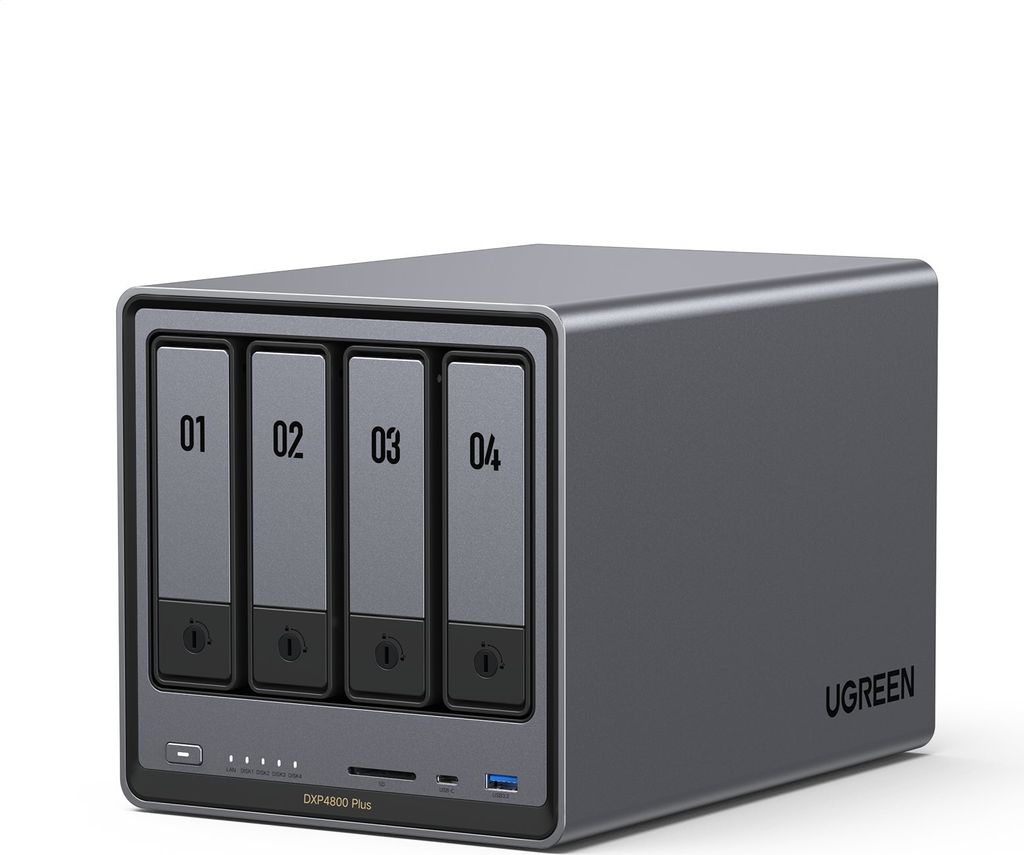Ugreen NASync DXP4800 Plus, NAS, Desktop, Intel® Pentium® Obrázok produktu 