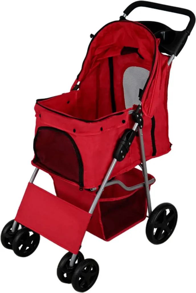 Passeggino per Animali Pieghevole Impermeabile - Offerta Esclusiva