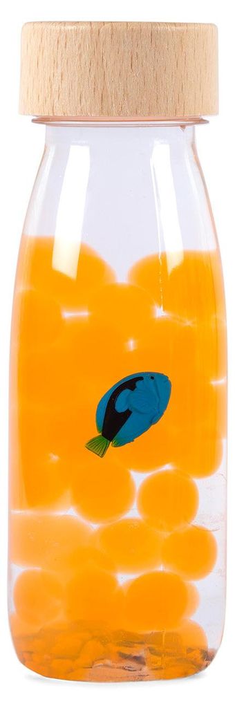 PETIT BOUM Sound Bottle Blue Tang Produktbild 