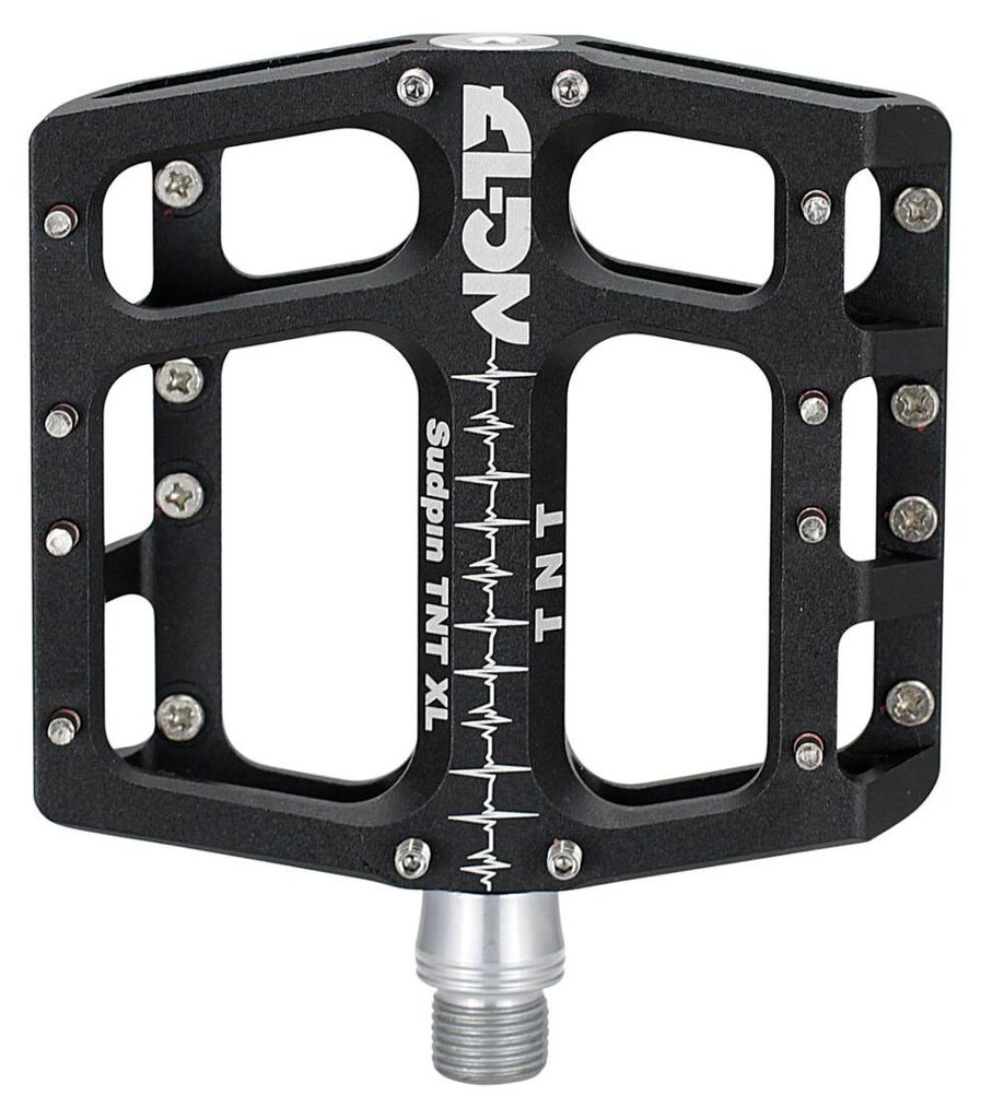 NC-17 Plattformpedal Sudpin IV XL TNT CNC, Alu, Präzisionslager, schwarz