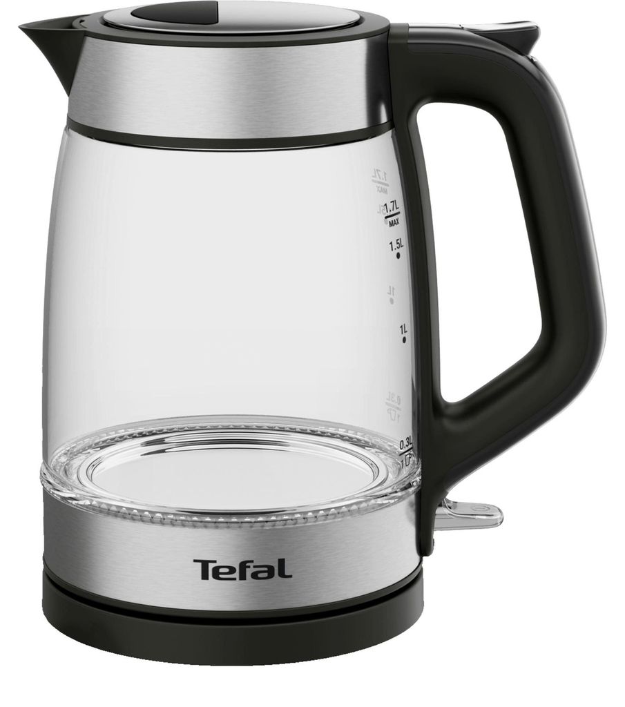 Tefal Glass Kettle KI605830, 1,7 l, 2200 W, Czarny, Zdjęcie produktu 