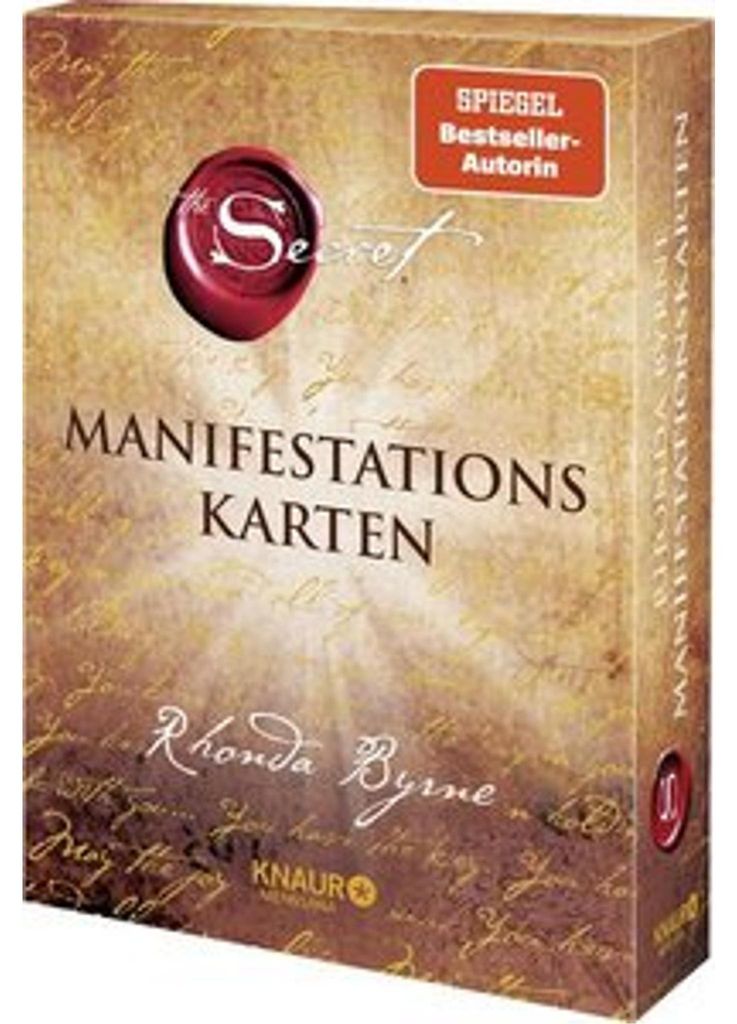 The Secret Manifestationskarten Obrázek produktu 