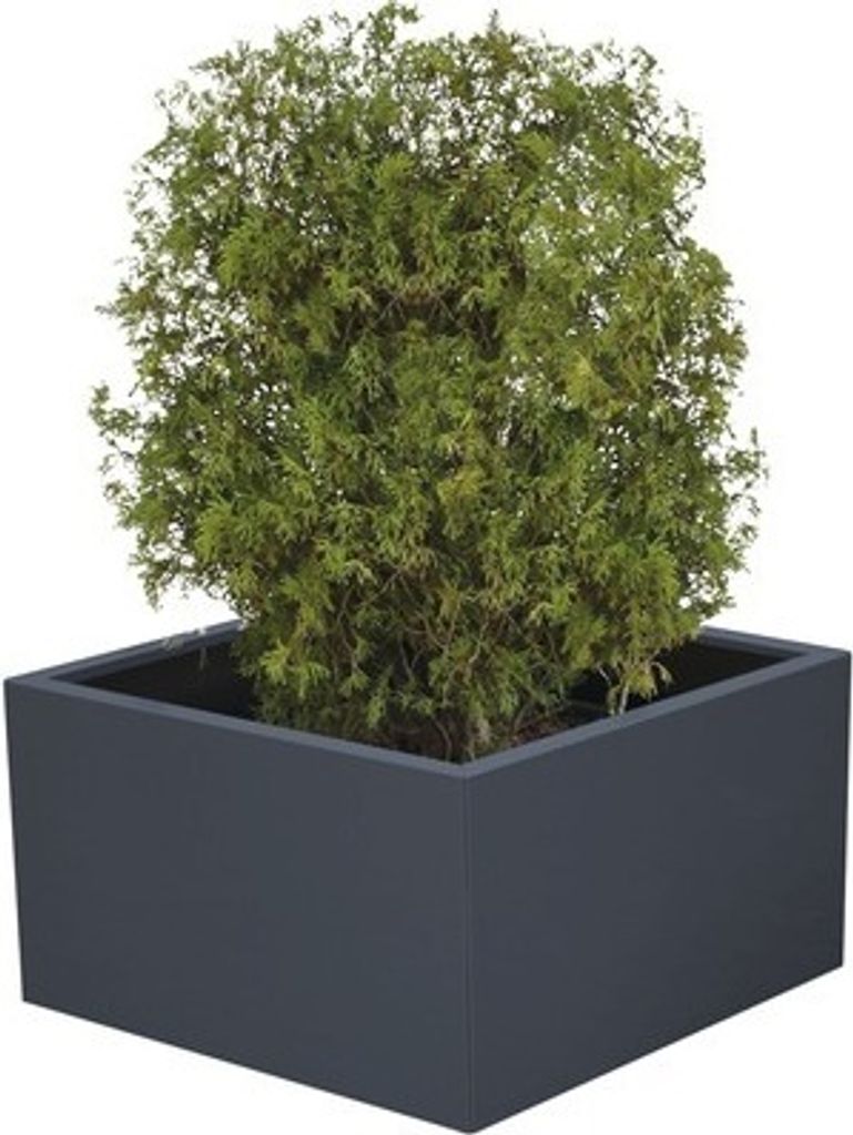 Pflanzkübel Palatino Clara Metall beschichtet 70 x 70 x 50 Produktbild 