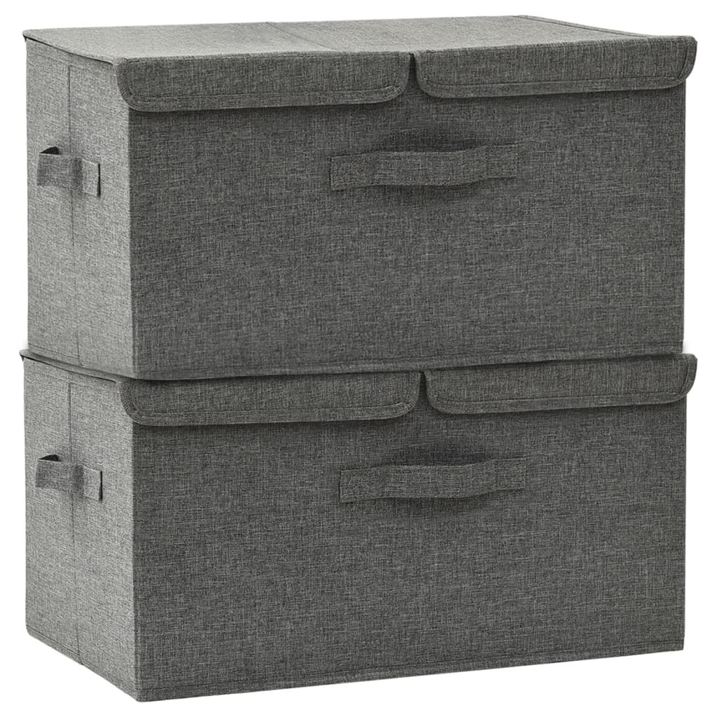 Maison Exclusive - Aufbewahrungsboxen 4 Stk. Vliesstoff 28x28x28 cm Grün