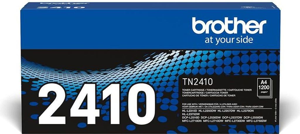 Brother TN-2410, 1200 stron(y), Czarny, 1 szt. Zdjęcie produktu 
