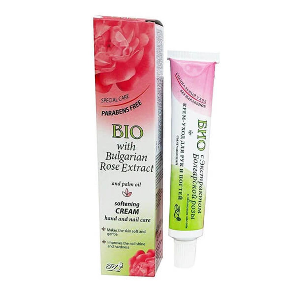 Crème mains Rose Bio à la rose bulgare 45 ml Image du produit 