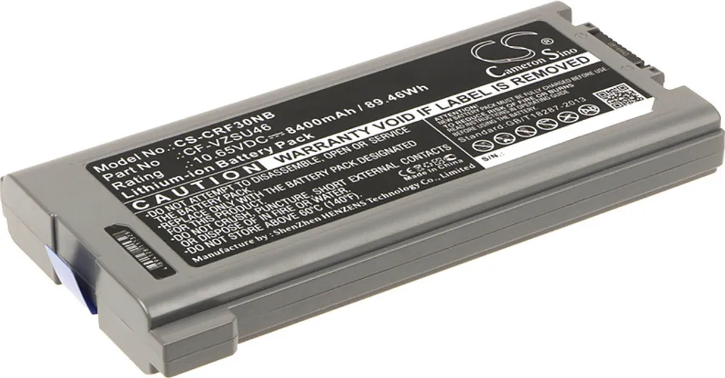 Batterie pour Panasonic Toughbook CF-30 CF-31 CF-53 Li-Ion 8400mAh