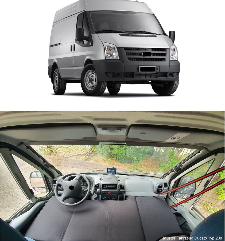 Ford Transit 6 Bj 2006-13 kompatibles Fahrerhausbett