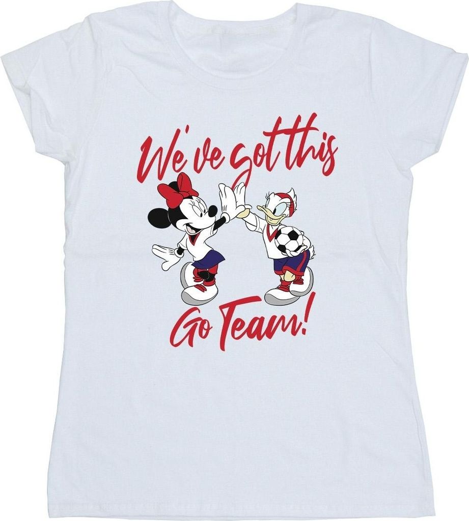 Disney - "We've Got This" T-Shirt für Damen BI33467 (S) (Weiß)