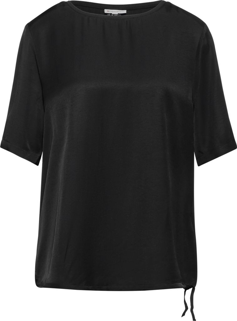 Street One LTD QR shirtblouse w string an Black 38