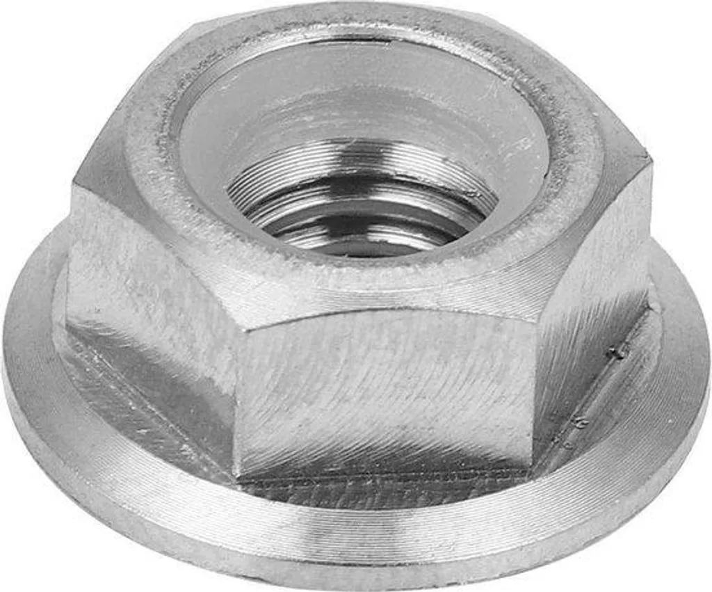 Écrou hexagonal M8 pas 125 pour réparer un filetage usé de deux-roues