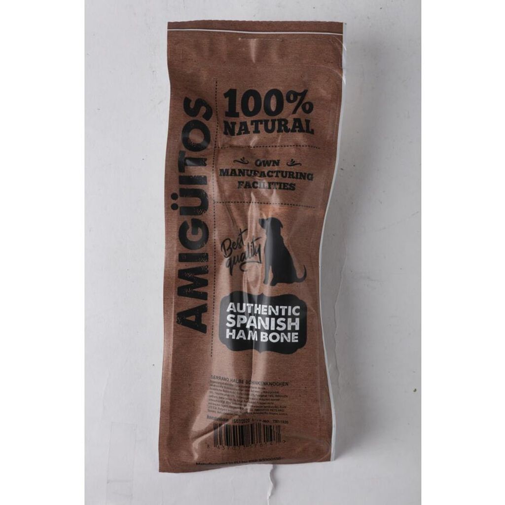 20x 190g Serrano demi-os de jambon pour chiens Os pour Image du produit 