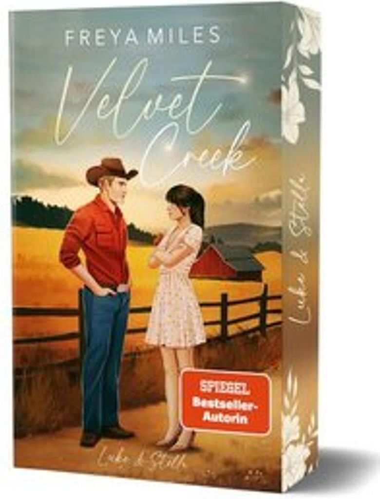 Buch Velvet Creek: Aufwendig gestaltete Ausgabe mit Farbschnitt, romantisches Kleinstadt-Flair