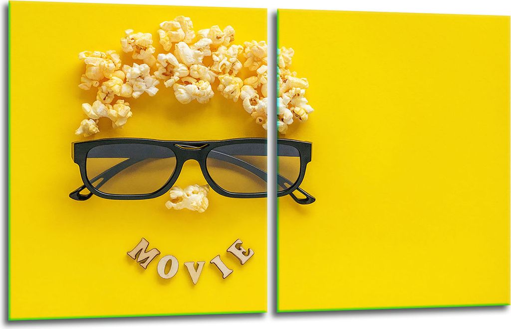 Herdabdeckplatten 2x40x52 Glaskeramikkochfeld 2-Teilig Glas Spritzschutz Brille