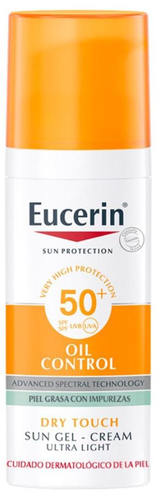 Eucerin - Gel-Creme Sonnenschutz Ölkontrolle Dry Touch LSF Produktbild 