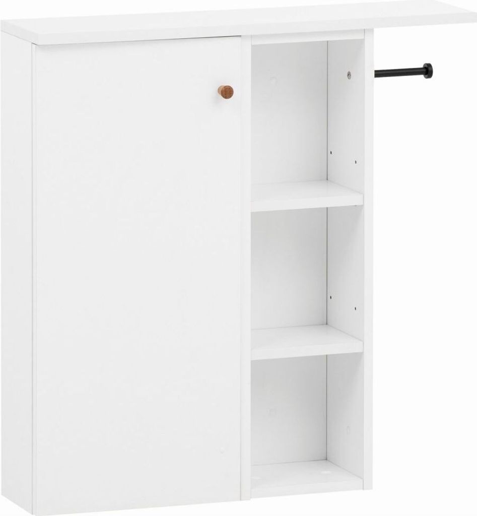 Midischrank BELFORT-80 in weiß matt