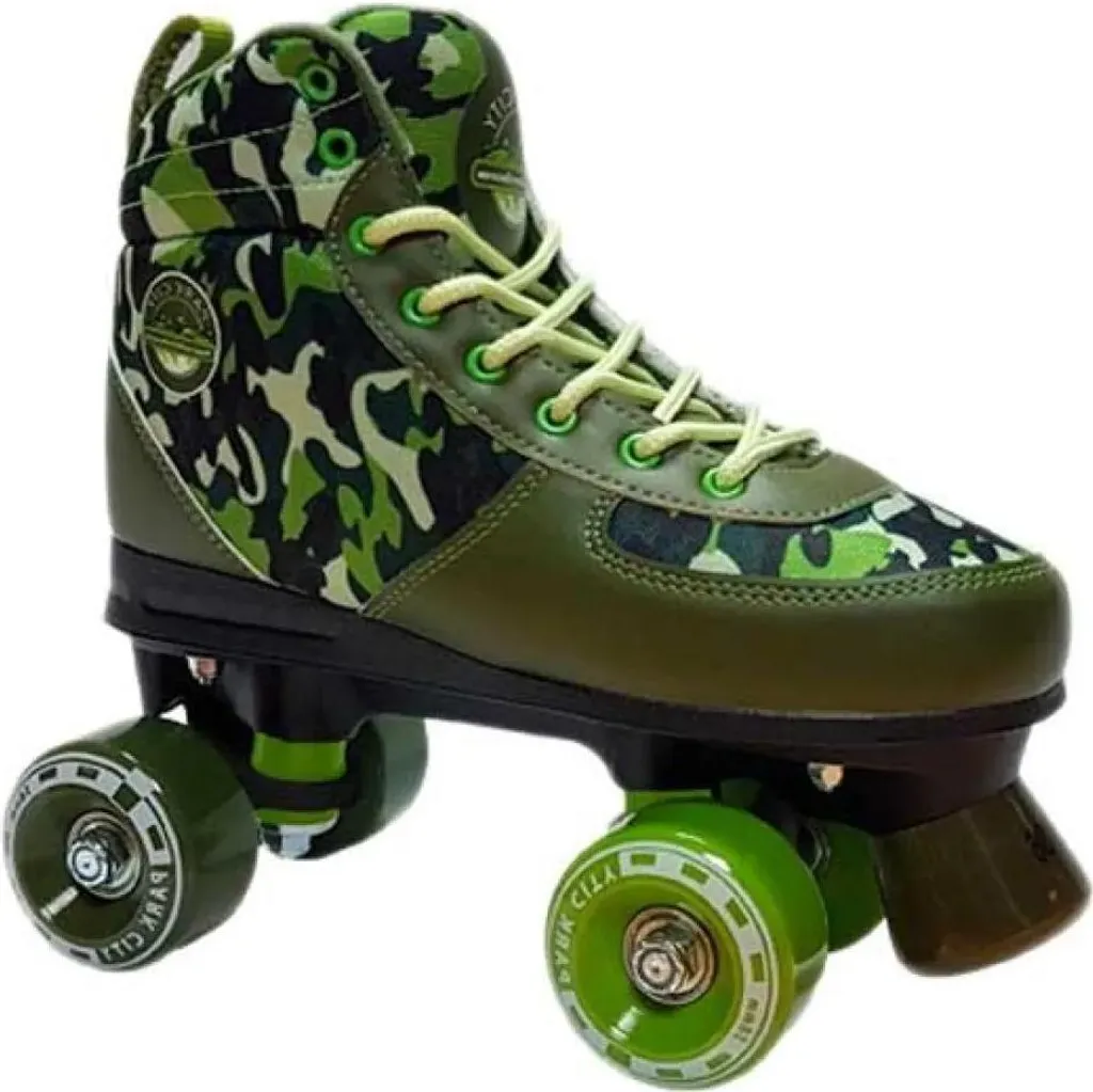Patins à roulettes Stables Park City Hanny Vert Camo - Confort Garanti