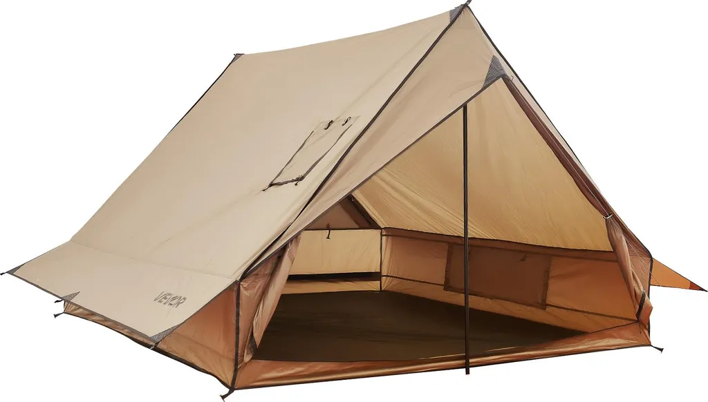 Tente portable de randonnée et pêche 2 personnes pour voyage à pied
