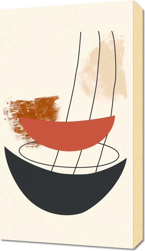 Décoration murale marine 40x70 cm - Image Vent dans les voiles durable