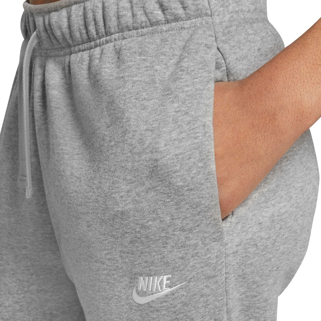 Nike W Nsw Club Flc Mr Pant Std 063 Dk Grey Heather/White S Zdjęcie produktu 14