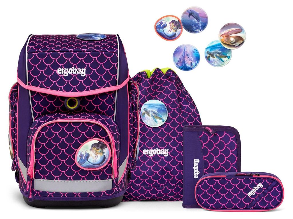 ergobag sac d'école Lumi-Edition Cubo-Set 5 pièces Image du produit 
