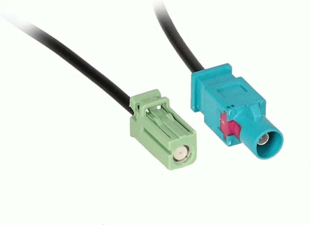 Adaptateur Antenne Fakra C vers GT16 pour Remplacement Autoradio Metra