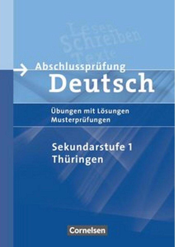 Abschlussprüfung Deutsch. 10. Schuljahr - Arbeitsheft mit Produktbild 
