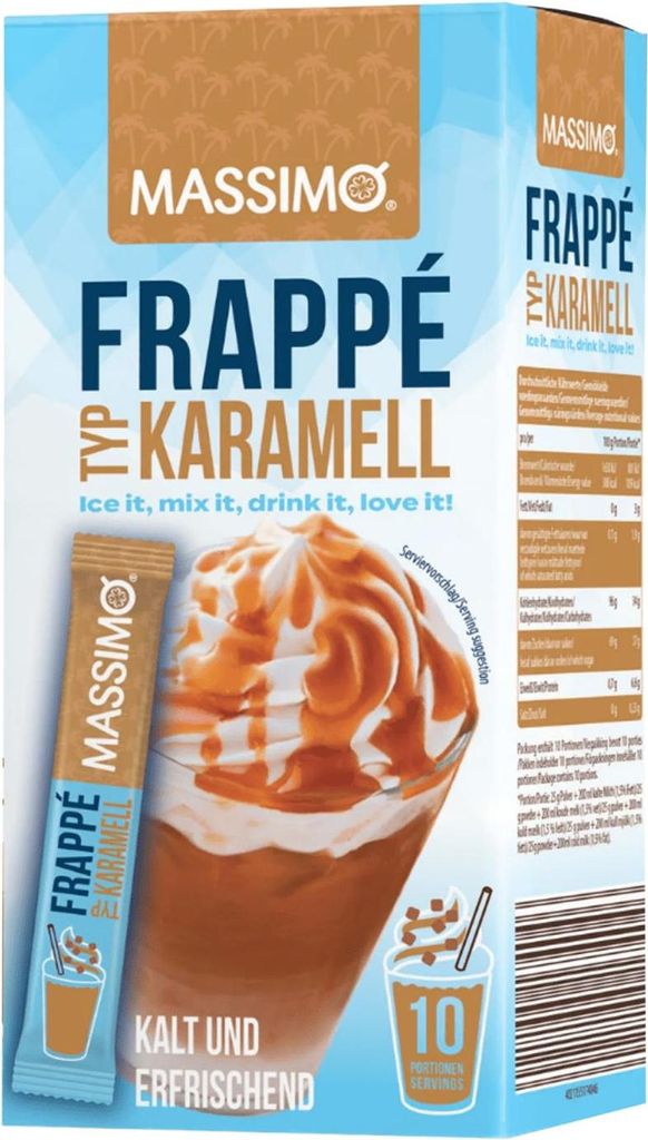 MASSIMO Frappé Caramel 16 x 250g paquet avantageux (160 Image du produit 
