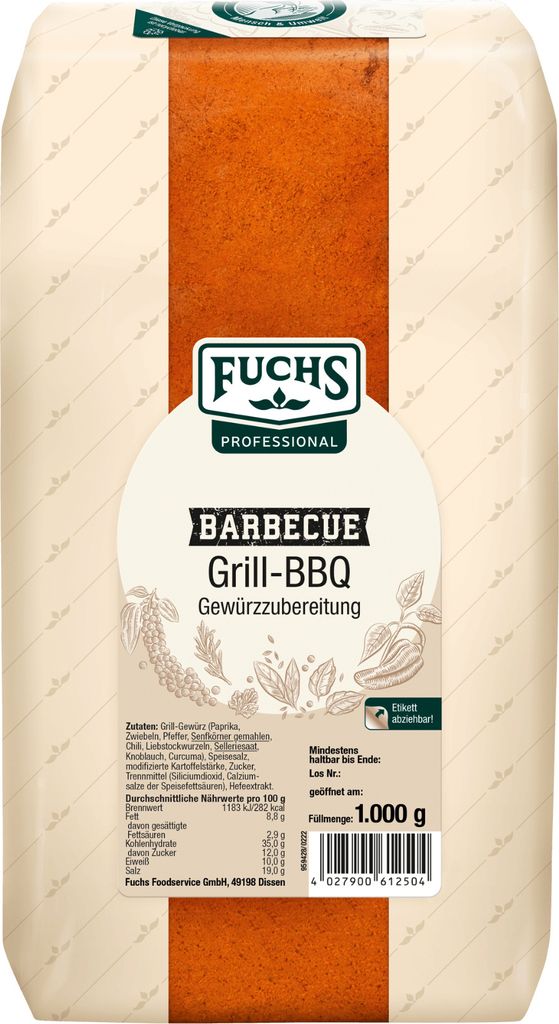 Fuchs Professional Grillwürze Barbecue Würzer Produktbild 