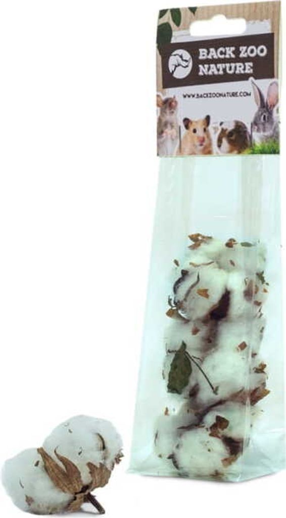 Baumwollblüten - natürliche Baumwolle für alle Papageien