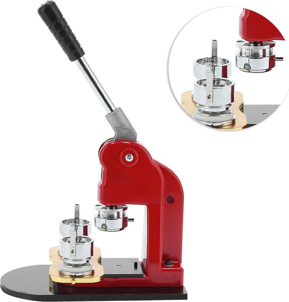 Machine à badge 32mm inox anticorrosion pour finitions DIY sans défaut - 5