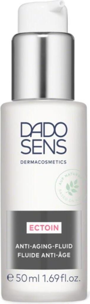 Dado Sens Ectoin Anti-Aging Fluid 50ml - Moisturizes, Smooths and Firms - Developed for Allergy Sufferers - Additional Care for Sensitive, Mature Skin