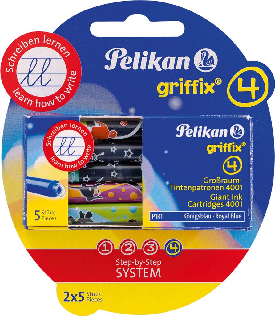 Griffix Tintenpatronen 2x5St königsblau SB Produktbild 