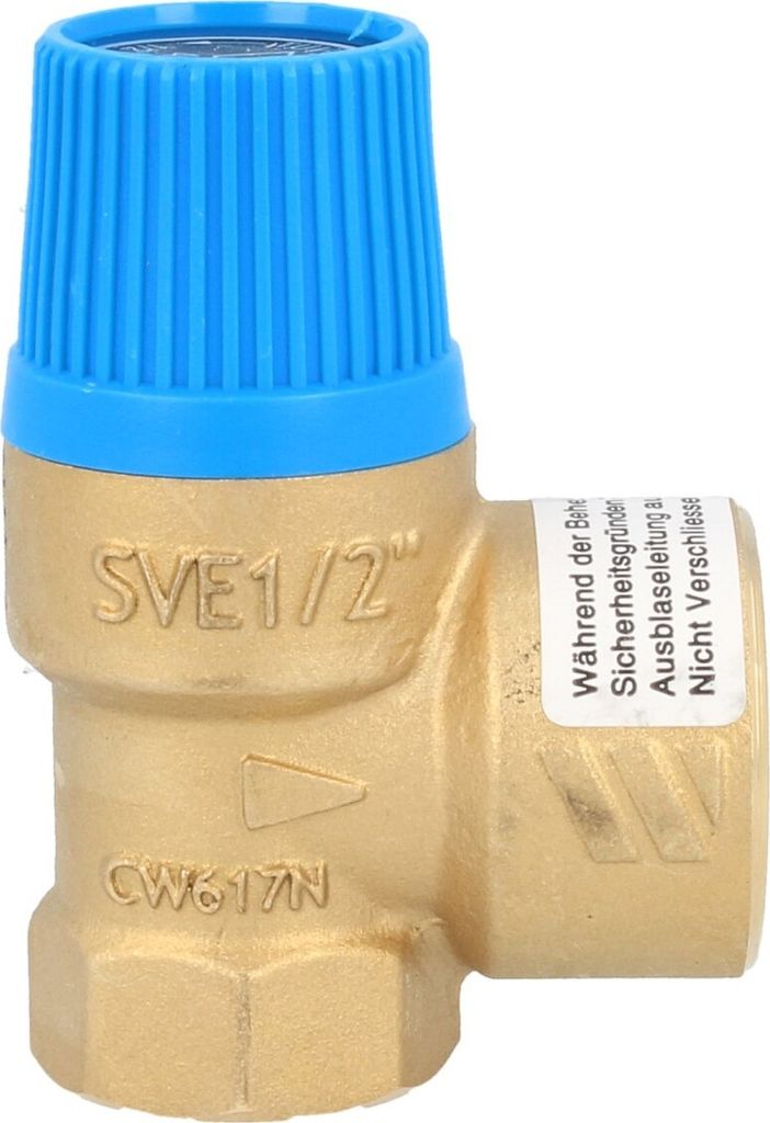 Membran Sicherheitsventil Überdruckventil 1/2 Zoll - Wasser 10 bar