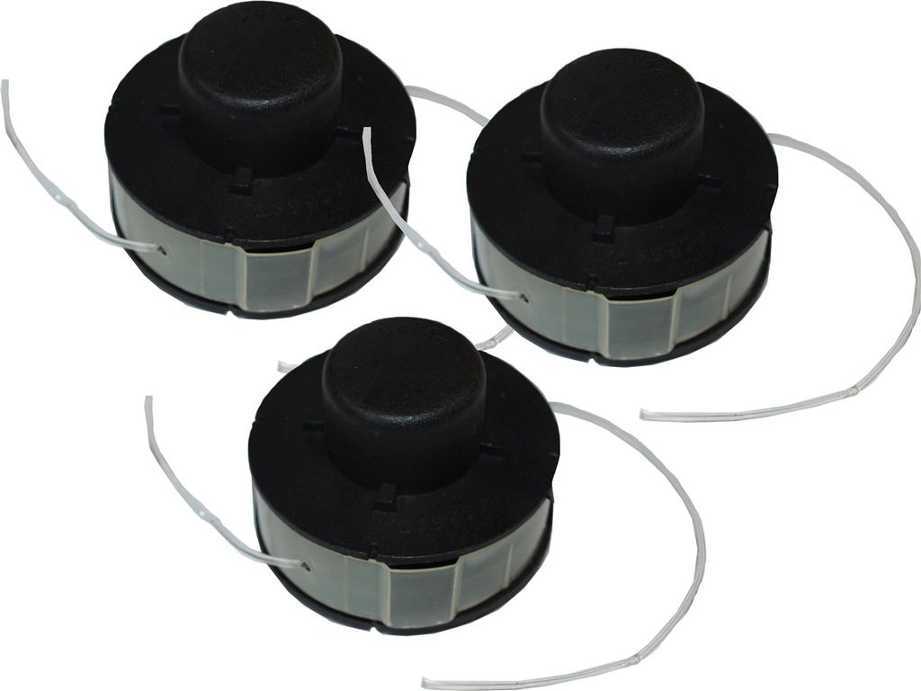 Matrix 3x Ersatzfadenspule Fadenspule Fadenkopf komplett für RT280-22 6m 1,2mm