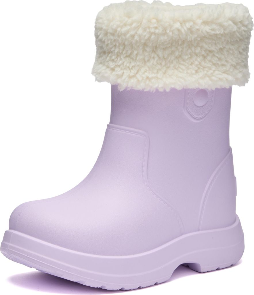 Ladeheid x Camminare Gummistiefel Kinder aus leichtem EVA warm gefüttert wasserdicht und sicher geführt durch rutschfeste Sohle ideal für kalte ...